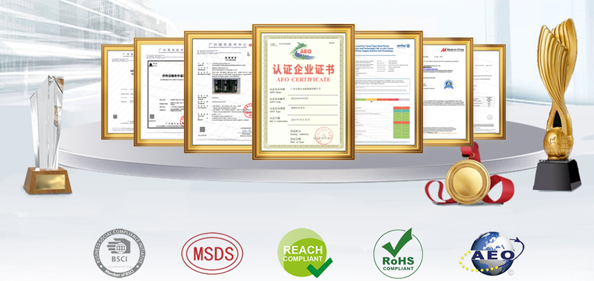 certificates-of-tigerhead-batteries